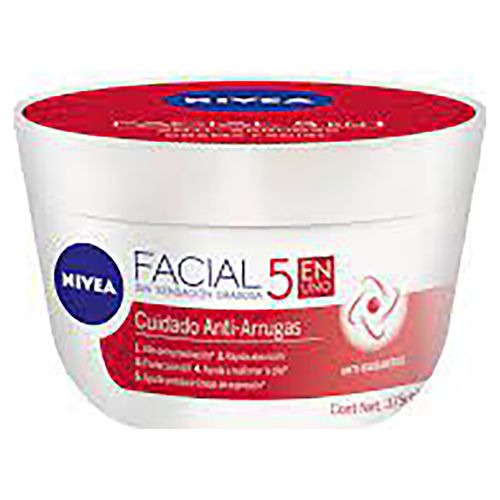 Crema Facia Nivea Cuidado Antiedad 375ml