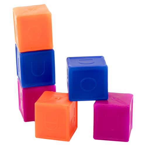 Cubo Con Letras Guateplast 6 piezas