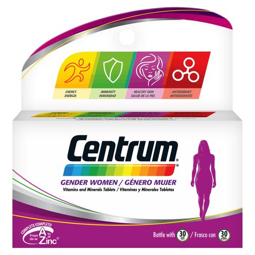 Centrum Gender Mujer X 30 Tab