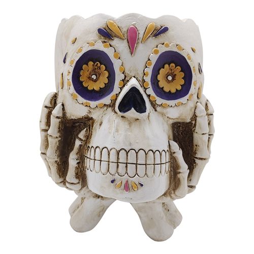 Accesorio Halloween Tazon De Poliresina Way To Celebrate 18 Cm Modelo Fgl31708