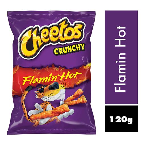 Cheetos Crunchy Flamin Hot - 120gr