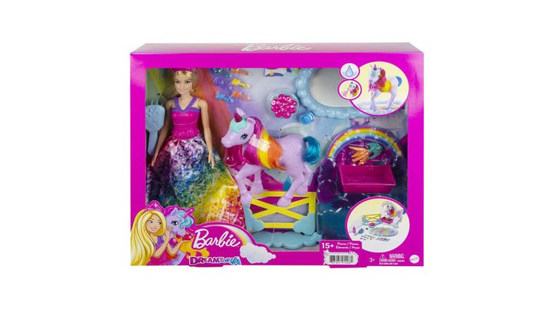 Comprar Mu eca Con Unicornio Barbie Dreamtopia Walmart Honduras