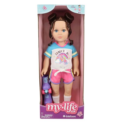 Muñeca Con Patinador Lth Addison