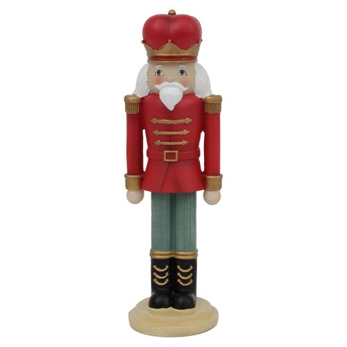 Adorno navidad Cascanueces de Pie 28.5 cm  hecho en Resina Modelo AM1020702-S84