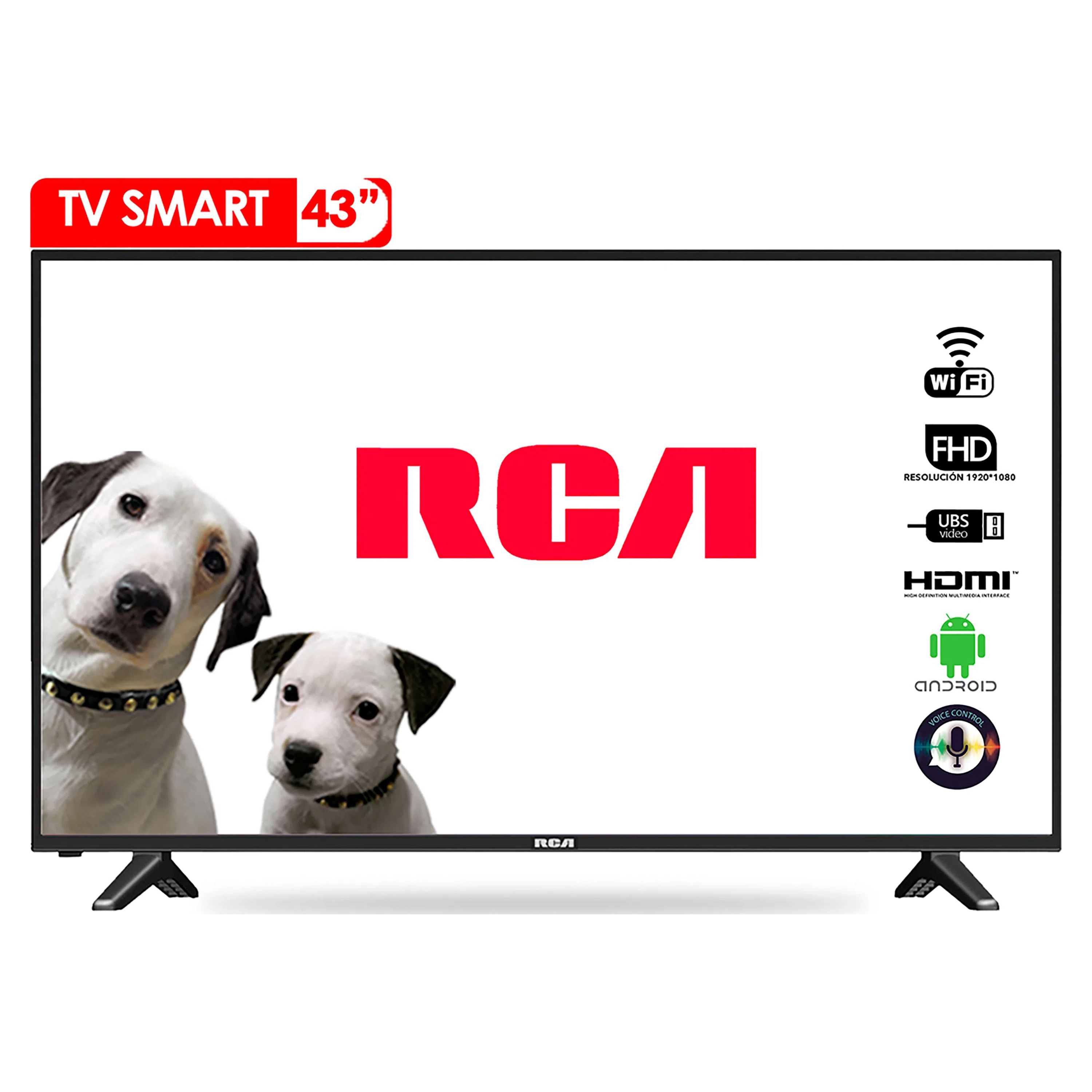 Smart Tv Ultra HD RCA 43 RC43RK, Wi