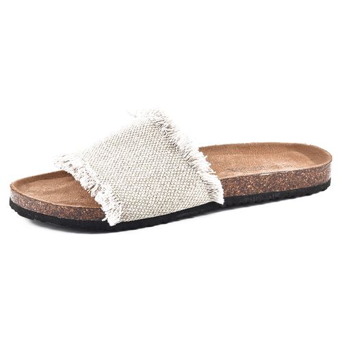 Sandalia Casual Boulevard Para Dama Large Beige - Size 38 - 39 30