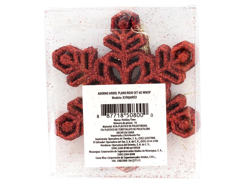 Adorno-de-Arbol-Plano-Holiday-Time-Color-Rojo-Set-6-unidades-2-26272