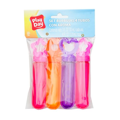 Play Day Set 4 Burbujeros Con Aroma