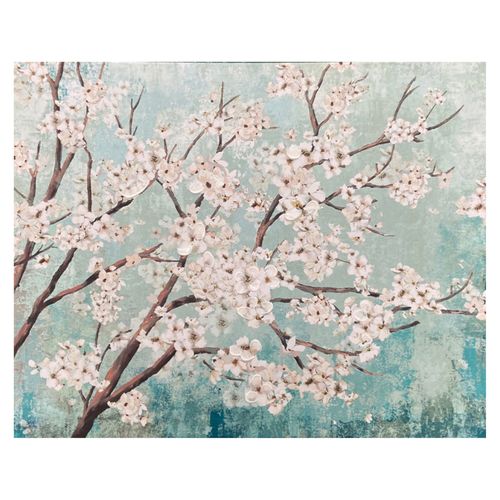 Ms Canvas Decorativo Con Flores