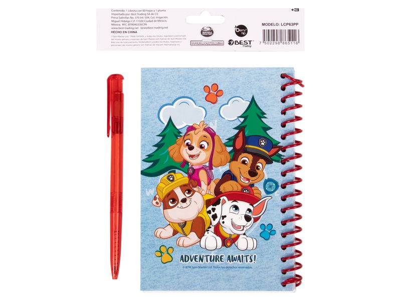 Libreta-Con-Pluma-Berry-Hip-Paw-Patrol-3-25365