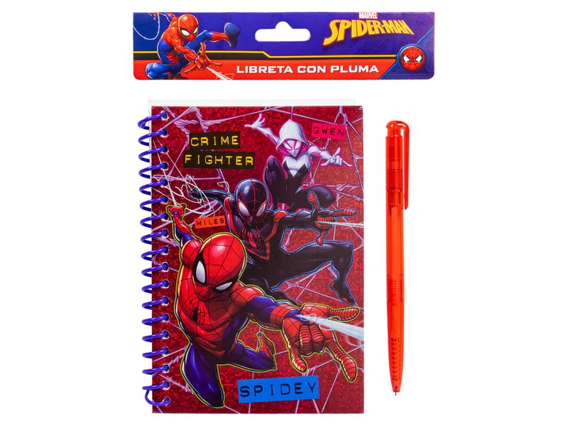 Libreta-Berry-Hip-con-Pluma-Spiderman-1-25364