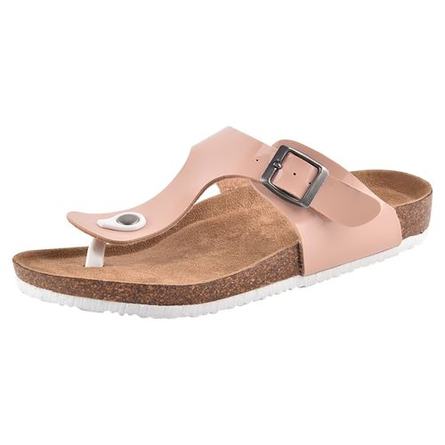 Sandalia Casual Boulevard Para Dama Medium Rosada - Size 37