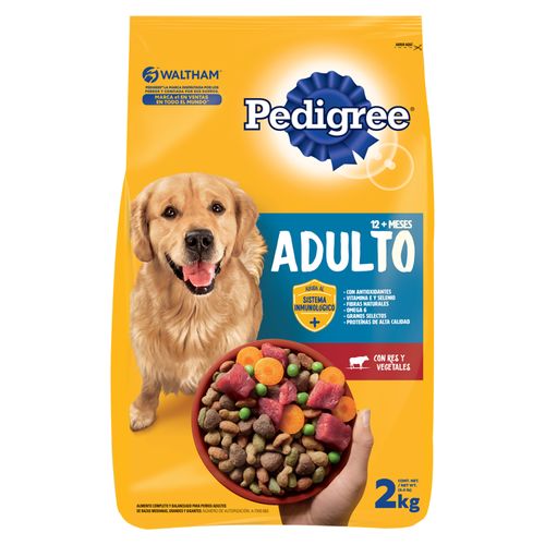 Alimento Pedigree  Para Perro Nutricion Completa Adulto -2Kg