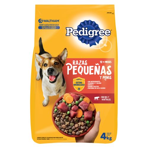 Alimento Pedigree Perro Adulto Pequeno Raza- 4000gr