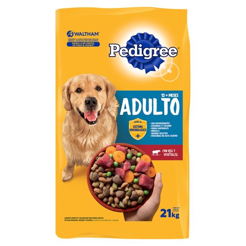 Alimento Pedigree Para Perro Adulto- 21000gr