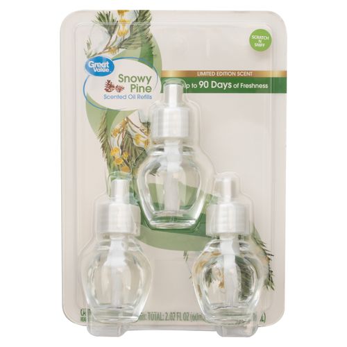 3Pack Respuesto Great Value Snowy Pine