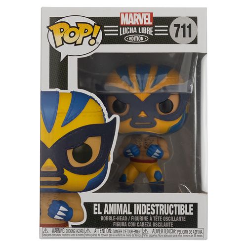 Luchadores Wolverine AnimalPop Marvel