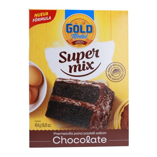 Pastel Gold Medal sabor Chocolate - 454gr
