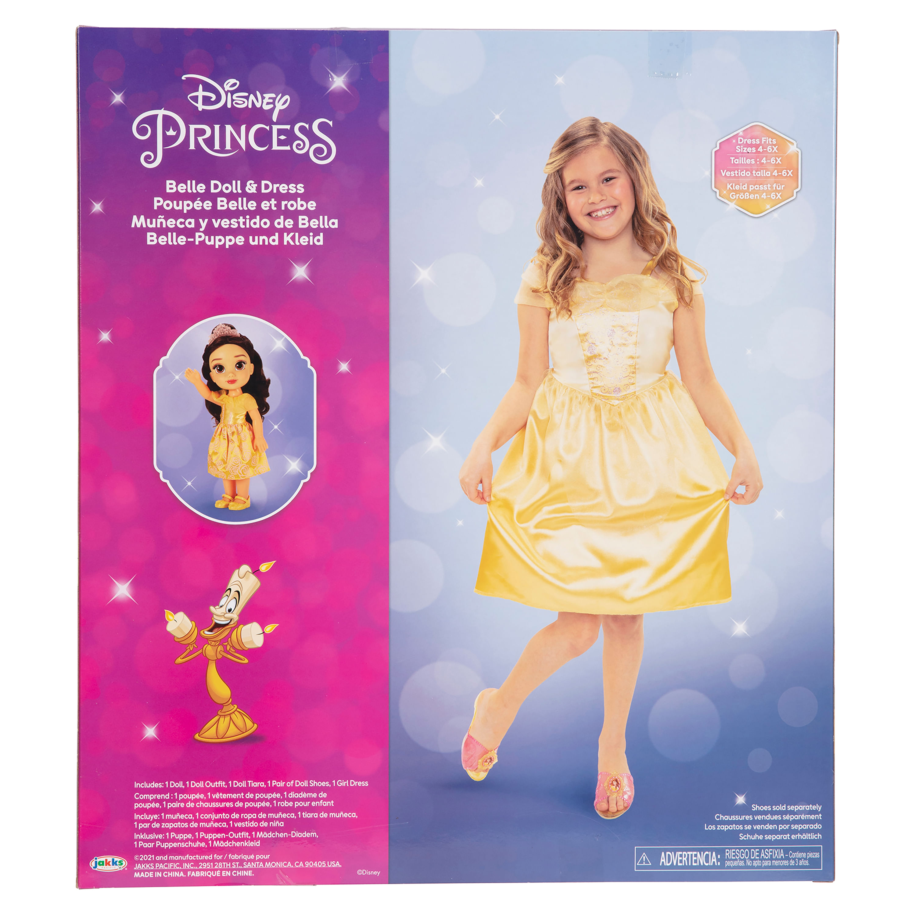 Muñeca con best sale vestido disney