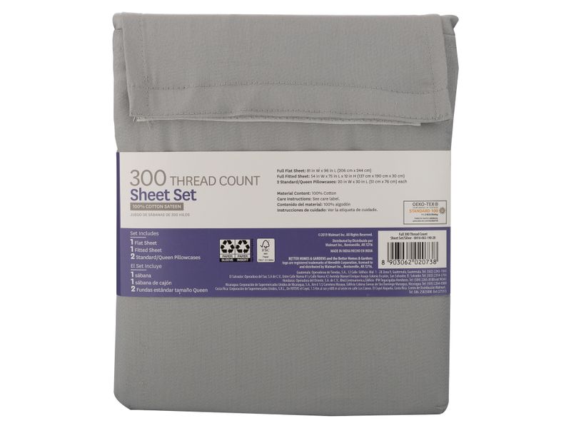 Sabana-Matrimonial-Better-Homers-Gardens-300-Hilos-Gris-2-25733