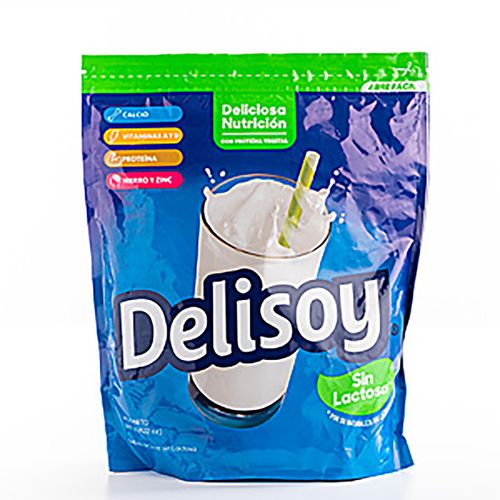 Bebida De Soya Delisoy Sin Lactosa - 800gr