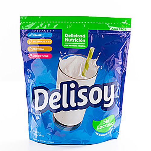 Bebida De Soya Delisoy Sin Lactosa - 360gr