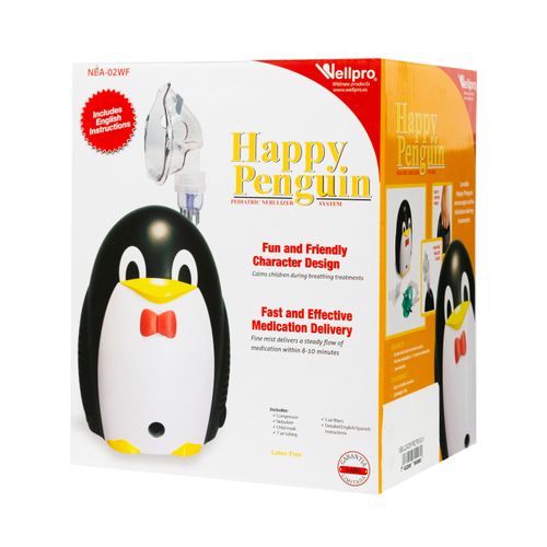 Nebulizador Happy Penguin Marca Wellpro - unidad