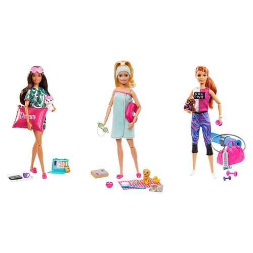 Muñeca Barbie Set Dia De Spa