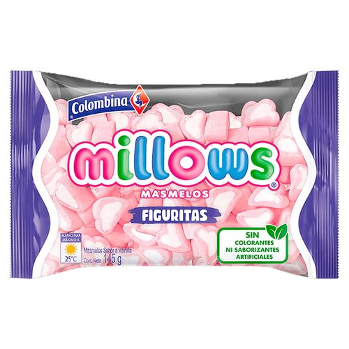 Marshmallows Colombina Millows Navidad - 145 g