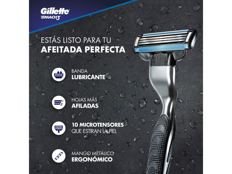 M-quina-de-Afeitar-Recargable-Gillette-Mach3-con-Hojas-m-s-Afiladas-2-Repuestos-10-13050