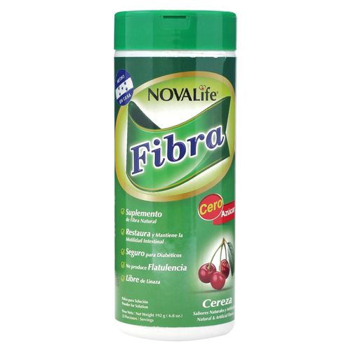 Fibra Natural Novalife Cereza - 192 g