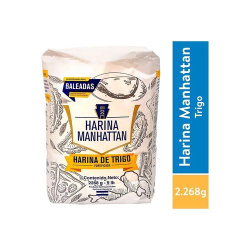 Harina de Trigo Manhanttan Semi Fuerte 5lb