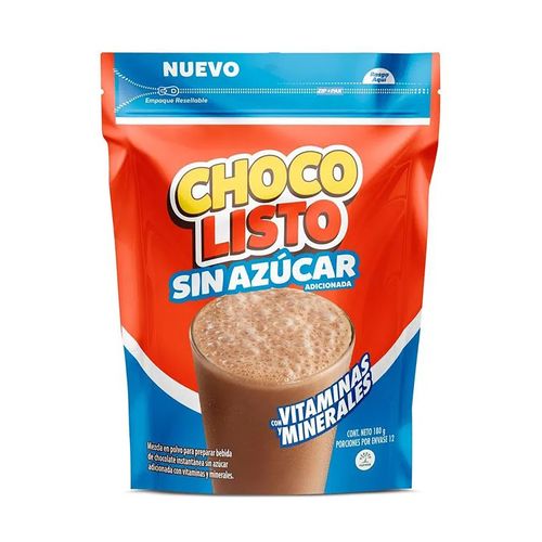 Modificador Chocolisto Sin Azucar 180g