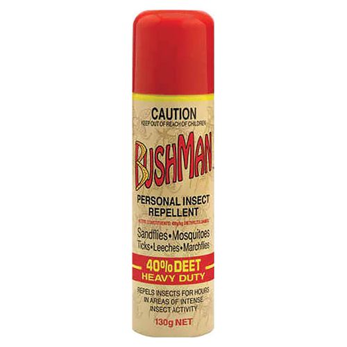 Repelente Bushman Heavy Duty 15 Horas De Protección Aerosol - 130g