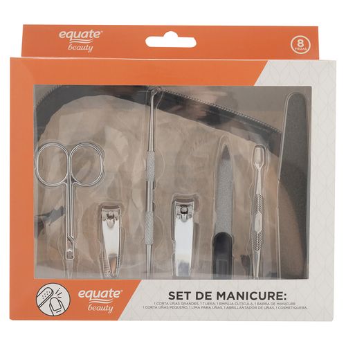 Set Pedicure Equate 8 Piezas