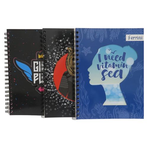 Cuaderno 3 en 1 Ferrini Material Troquelado