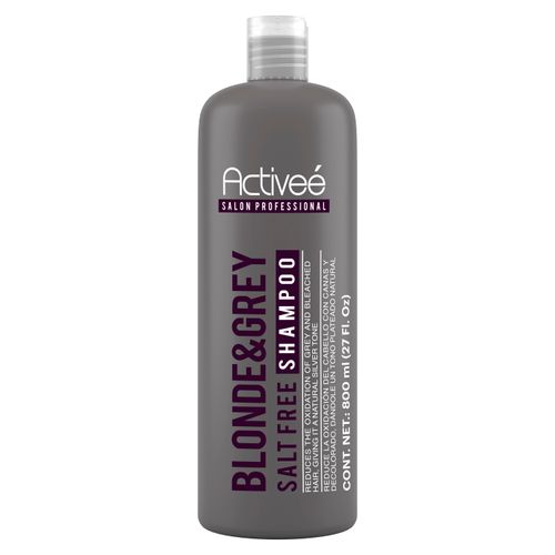 shampoo activee blond and grey 800ml