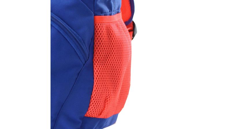 Comprar Mochila Juvenil Fila Con Malla En Laterales Para Botella Y  Compartimiento Interno Para Laptop Color Azul Y Naranja