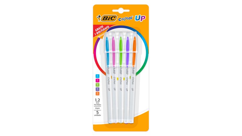 Bolígrafo Bic Colores Vivos Fashion Bl 4