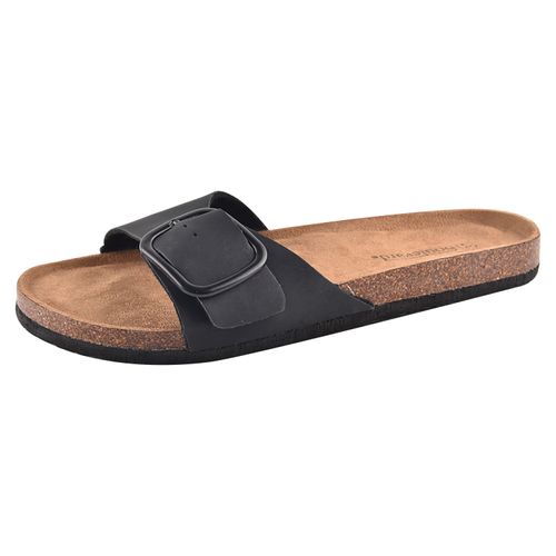 Sandalia Casual Boulevard Para Dama Medium Negro - Size 37