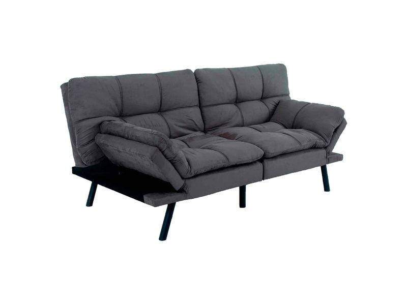 Sof-Cama-Mainstays-Futon-Convertible-Bc-267-Grey-4-19257