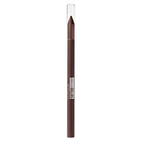 Lápiz Delineador Maybelline Tattoostudio - Color Marrón Oscuro (Bold Brown)