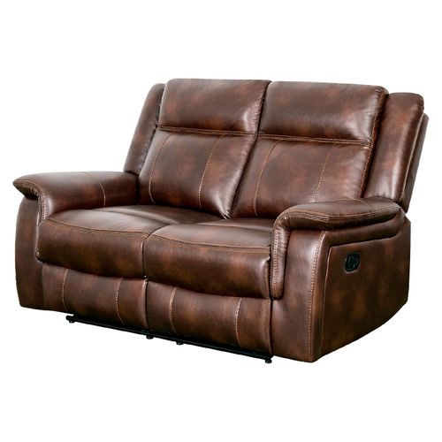 Sillón Reclinable Marca Mainstays 2 Plazas Material Cuero Modelo FLS21903-L