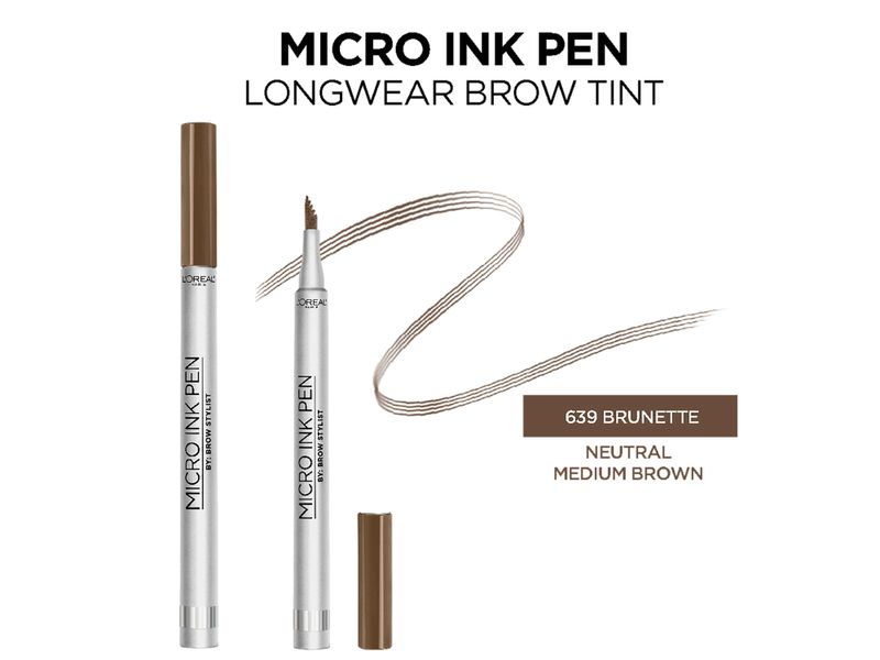 L-piz-De-Tinta-Para-Cejas-L-Or-al-Paris-Micro-Ink-Pen-Semipermanente-Brunette-1-0gr-4-24286