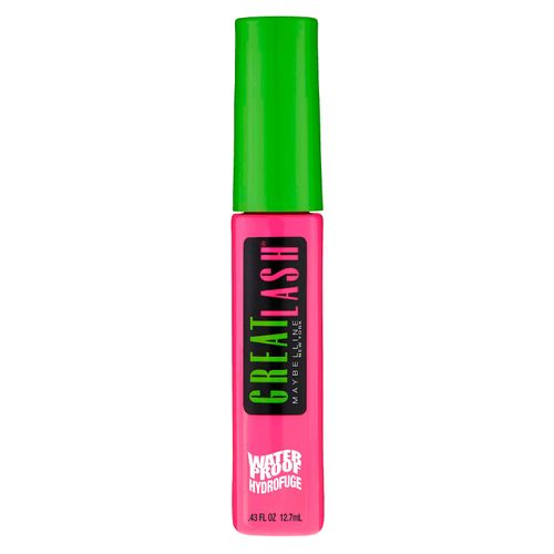 Mascara Maybellin  Lash Wp Very Black 12.7Ml