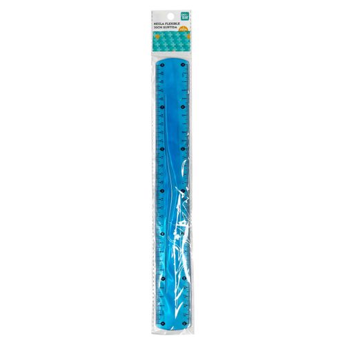 Regla Fexible, Pen+Gear, 30cm, Azul. Modelo: KR970854BLUE