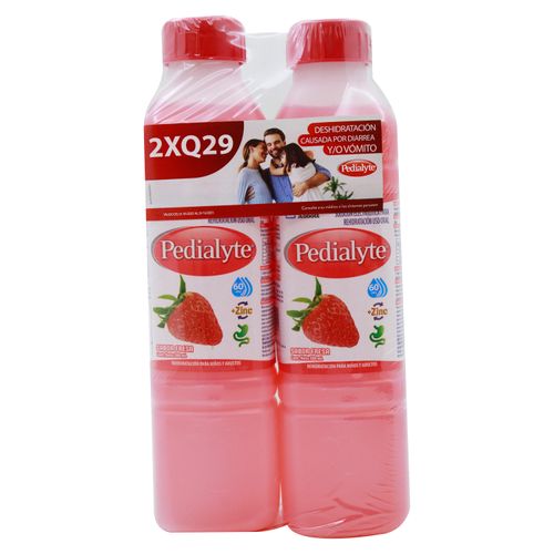 Pack Pedialyte 60 Fresa 1000ml