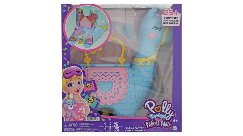 Polly Pocket Pajama Party Llama Party Surprises 