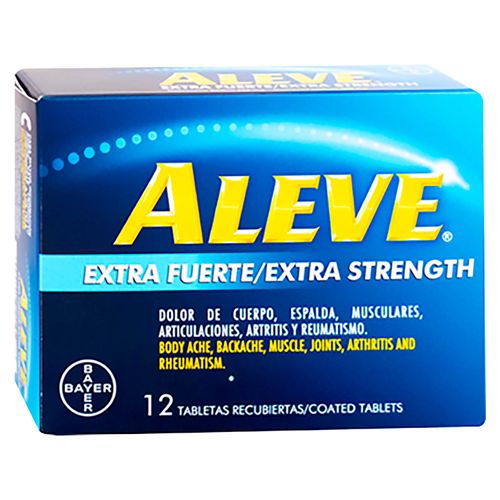 Aleve Extra Fuerte - 12 Tabletas