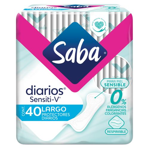 Saba Protectores Diarios Sensit V24 X 40